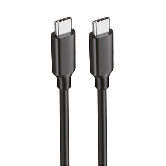 CABLE KOLKE USB TIPO C A TIPO C 20W NEGRO KCC-8708