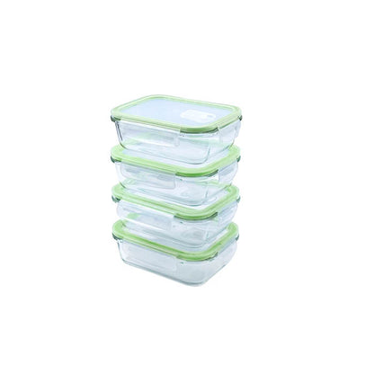 SET Recipientes DE Vidrio Croix, TAPA Hermética Y Válvula CRT-030