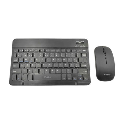 KIT DE TECLADO Y MOUSE KOLKE INALAMBRICO BT NEGRO KEK-718