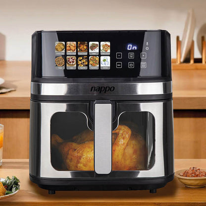 FREIDORA DIGITAL SIN ACEITE POWER 8L NAPPO NEF-258