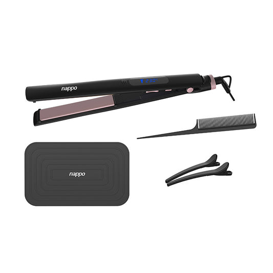 SET DE PLANCHITA PROSLIM CON ACCESORIOS NAPPO NPP-273