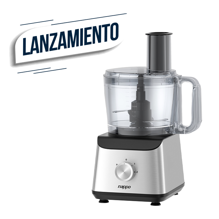 MULTIPROCESADORA NAPPO INOX. 12 EN 1 NED-285