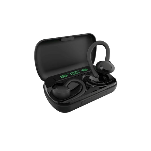 AURICULAR INALAMBRICO DEPORTIVO KOLKE TWS CON ESTUCHE POWER BANK Y DISPLAY KAB-753