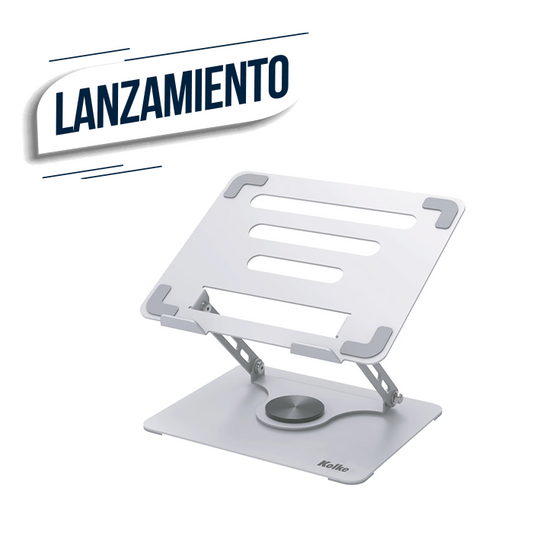 SOPORTE ELEVADOR DE METAL PARA NOTEBOOK KVS-767