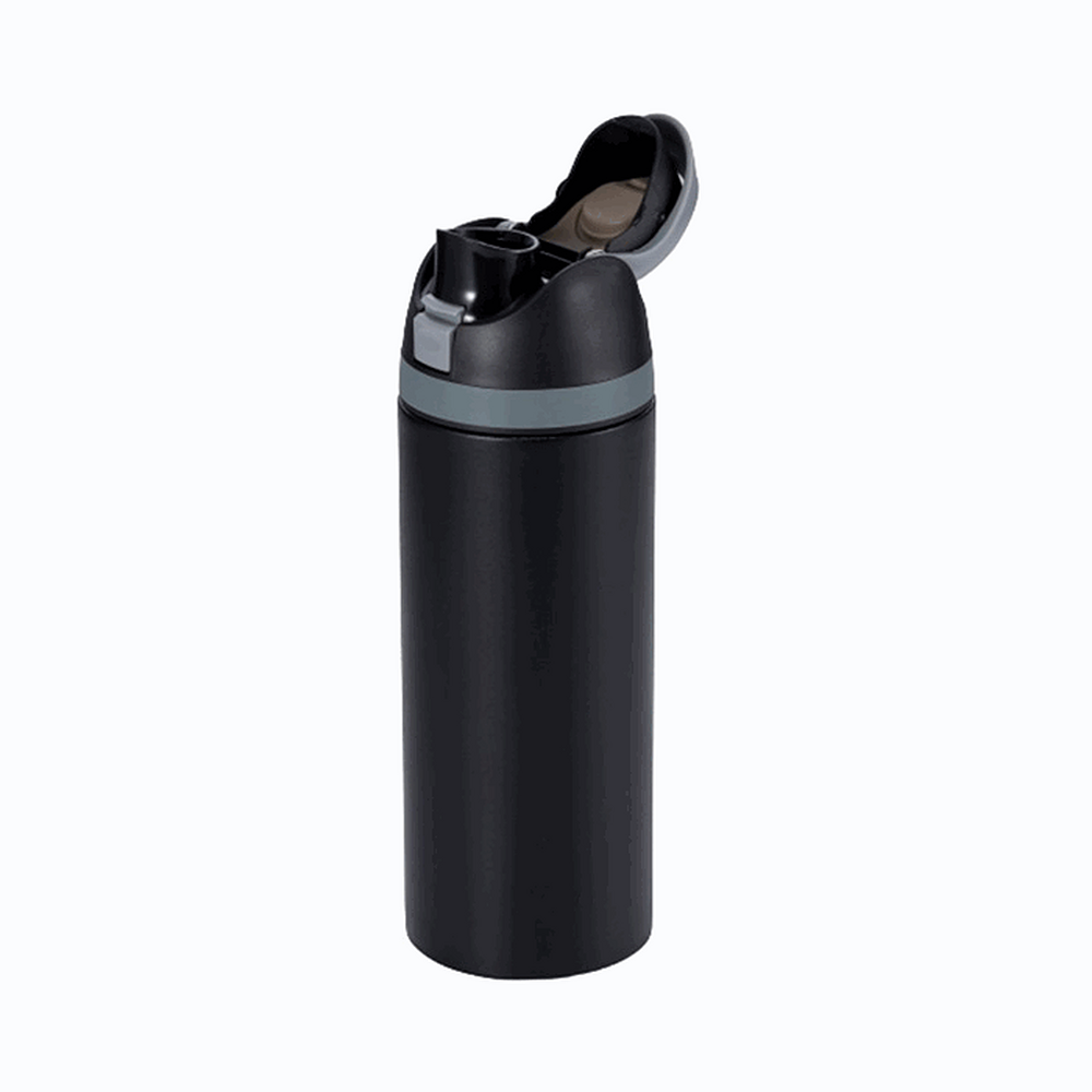 Botella Térmica Nappo Snout 700ml Acero Negra