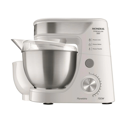 BATIDORA PLANETARIA 700W PREMIUM INOX - 2 BOLS BP-02P-W-TI