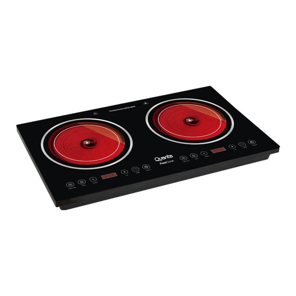 Cocina Eléctrica Infrarroja Quanta QTCEI220 2 Hornallas 3600W 220V