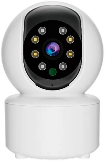 Cámara IP Satellite A-CAM8103 Giratoria 180 Grados Indoor Blanca