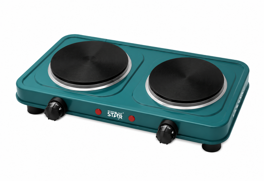 Cocina Eléctrica Winning Star ST-9638 Doble Hornalla 1000W