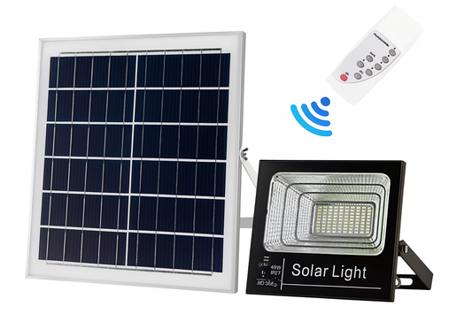 Reflector Solar LED 100W con Control Remoto – JORTAN TECH JT-YY100W