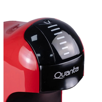 Cafetera Multicápsulas 3 en 1 Quanta QTCMC50 Pure Flavour 220V Roja