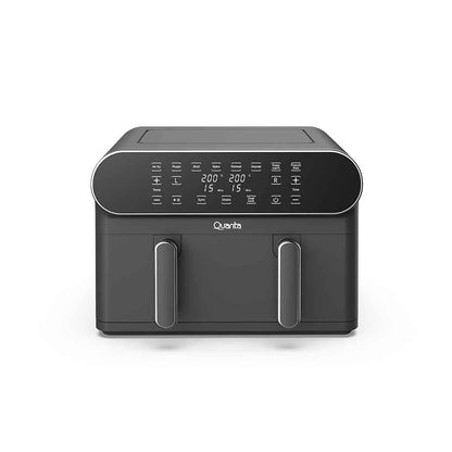 Freidora de Aire Dual Quanta QTAFD11 Grand Piatto 11L 1700W Negra