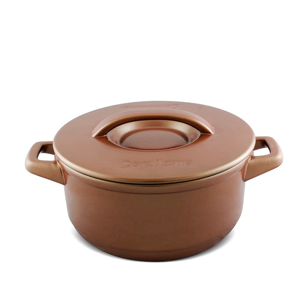 Cacerola Duo+ 24CM - 4300ML Copper Ceraflame