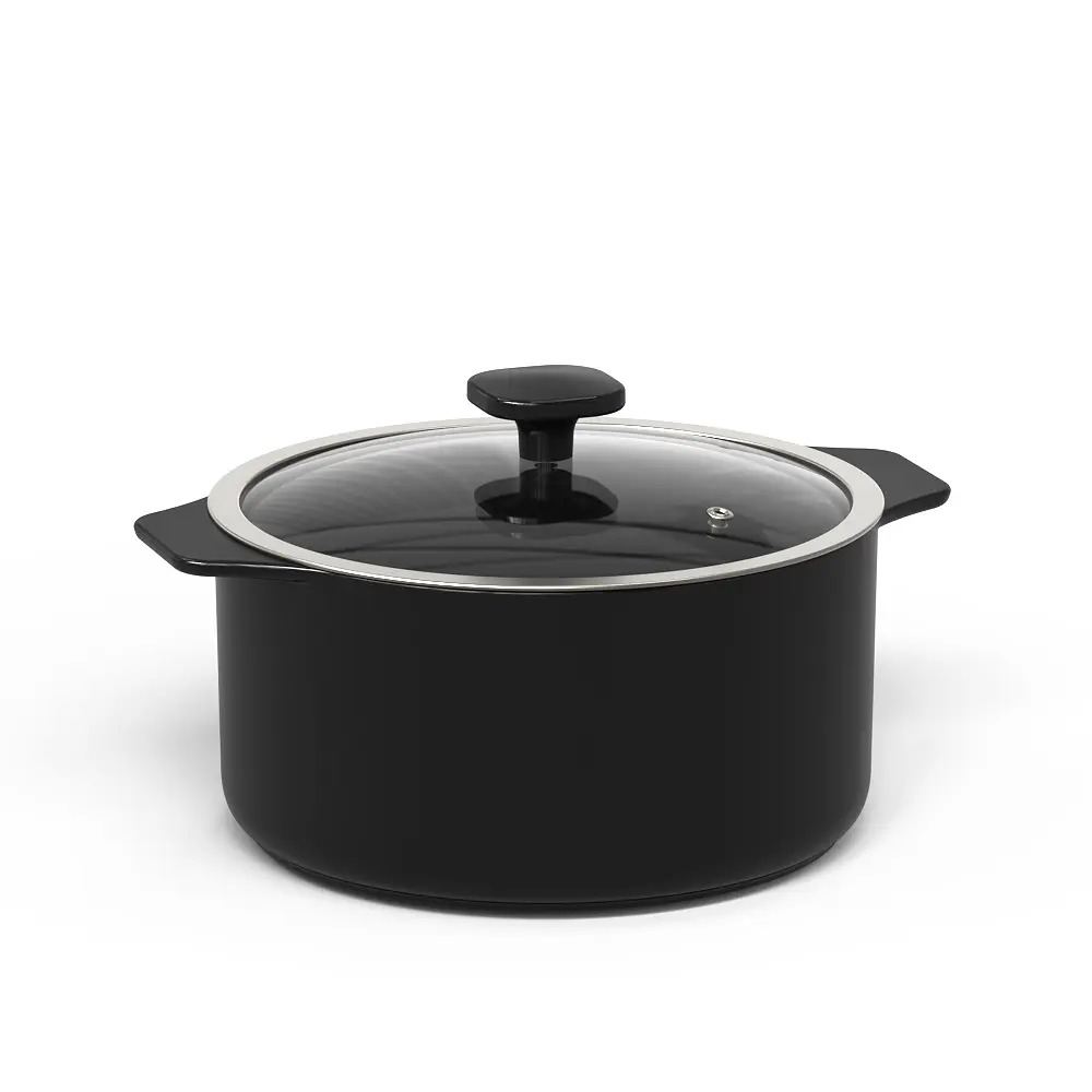 Cacerola Slim 24CM - 4400ML Black Ceraflame