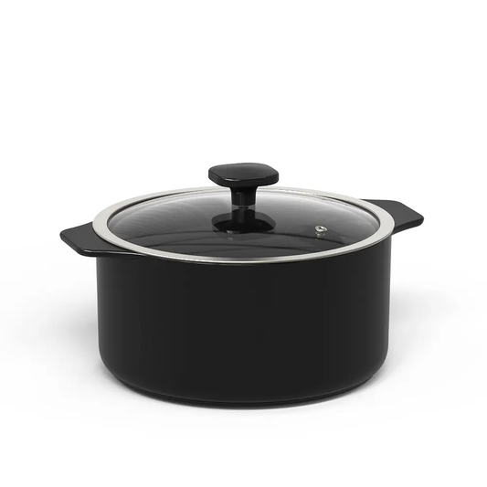 Cacerola Slim 24CM - 4400ML Black Ceraflame