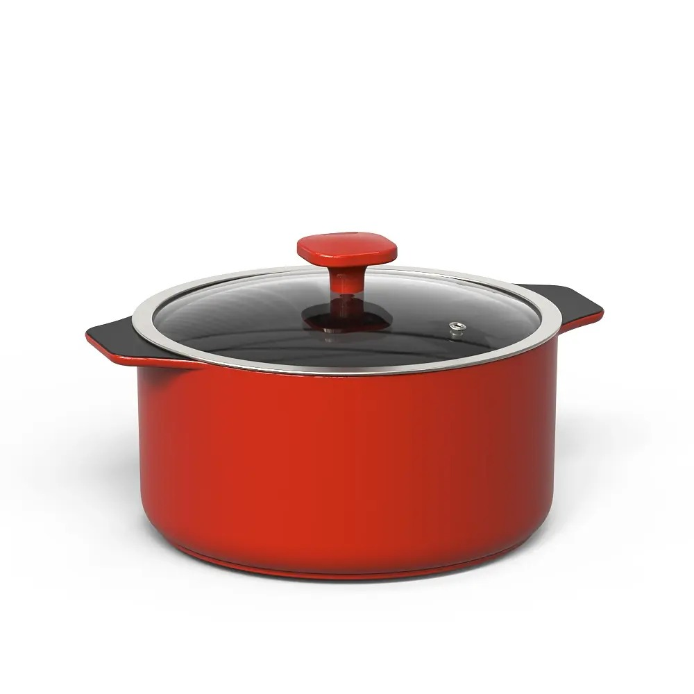 Cacerola Slim 24CM - 4400ML Red Ceraflame