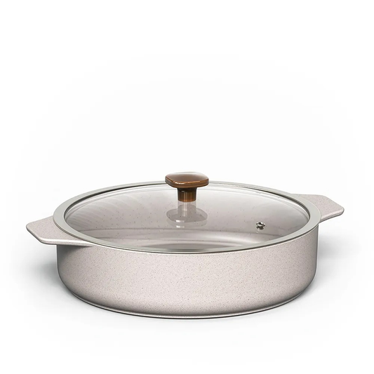 Cacerola Slim Risotto 28CM - 3200ML Vanilla Ceraflame