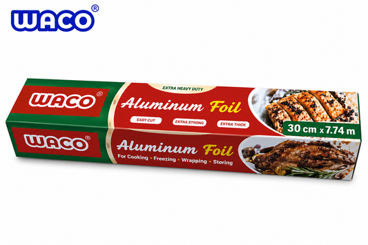 Papel de Aluminio W228 30cm x 7.74m Rollo Resistente