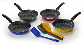 Sarten 24cm con Espatula Color Pop Multiflon