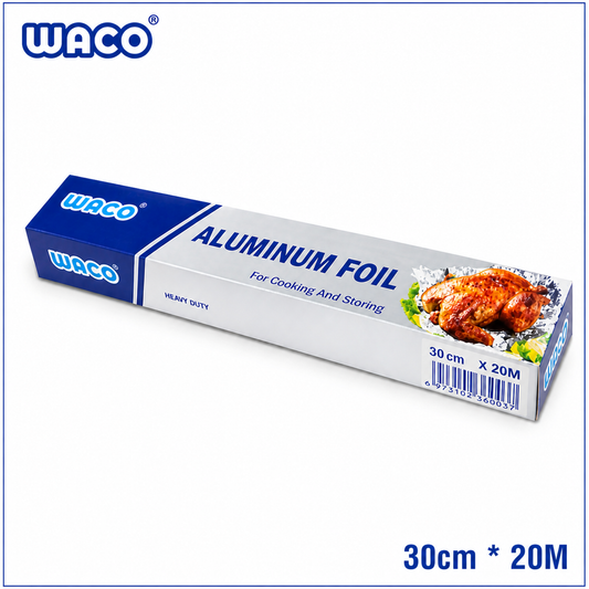 Papel Aluminio W169 30cm x 20m Rollo Resistente