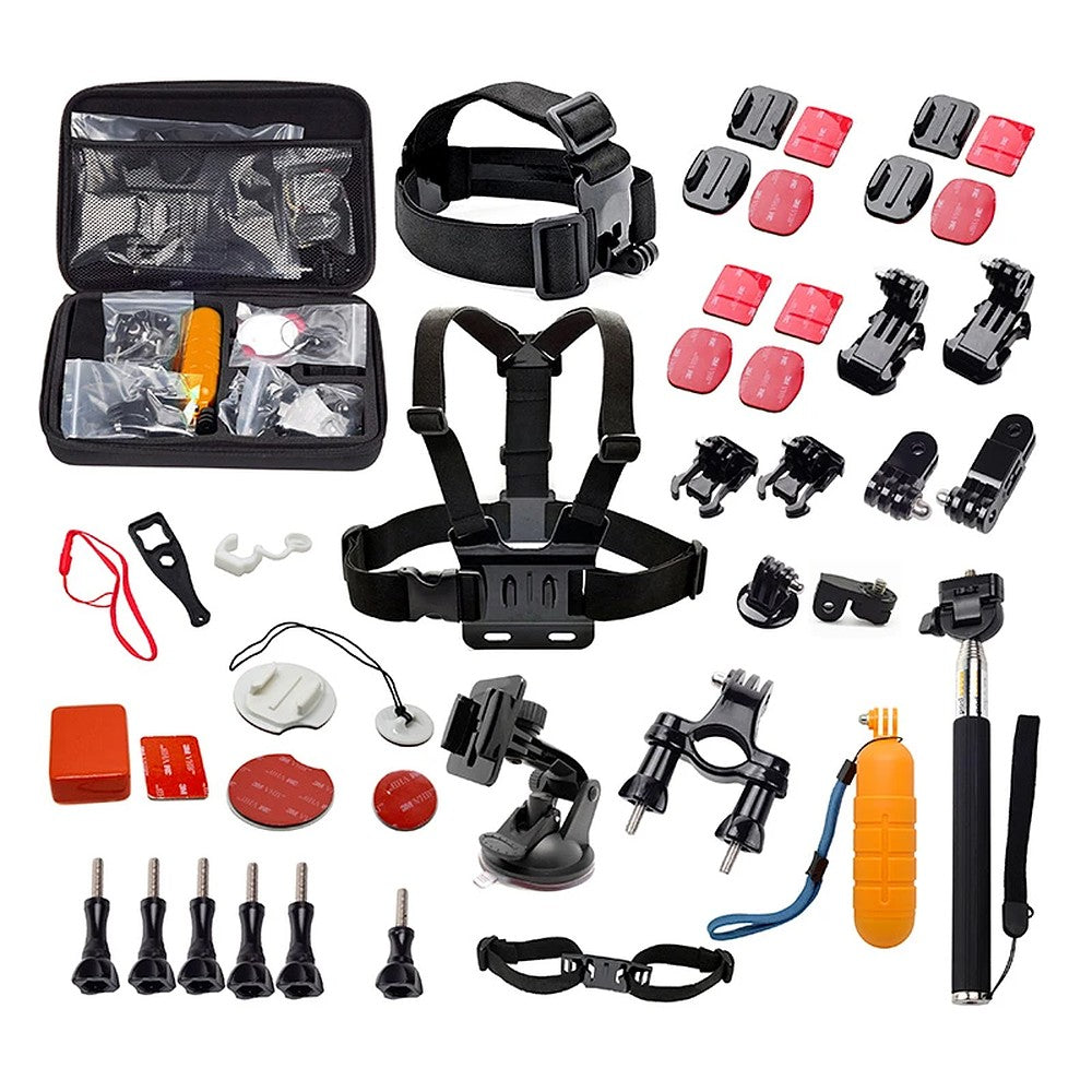 Kit de Accesorios para Cámara Deportiva Quanta QTSCA601 11 Piezas