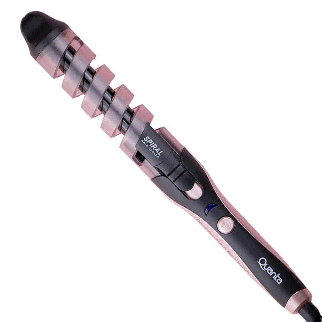 Ondulador de Cabello Espiral Quanta QTMC200 23mm 25W Bivolt Negro