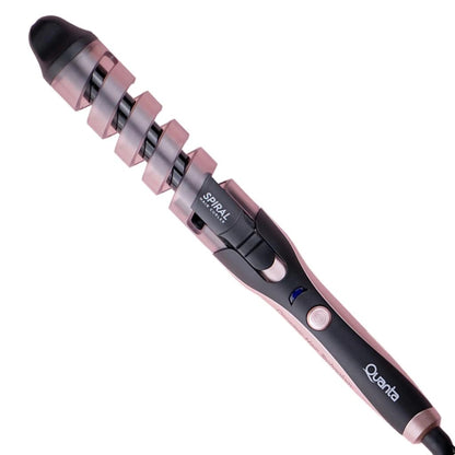 Ondulador de Cabello Espiral Quanta QTMC200 23mm 25W Bivolt Negro