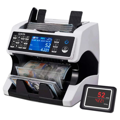 Contador y Detector de Billetes Quanta QTCDD25 Secure Note Bivolt