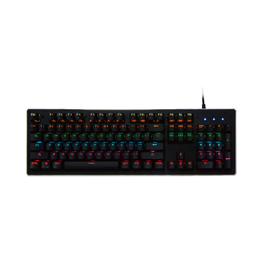 Teclado Gamer Mecánico GK-301 RGB Outemu Blue Portugués