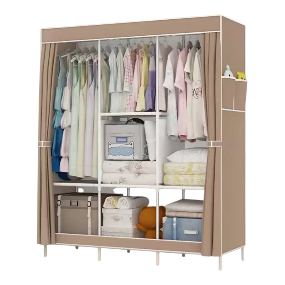 Ropero WACO 88130-5 Beige 130x45x175cm