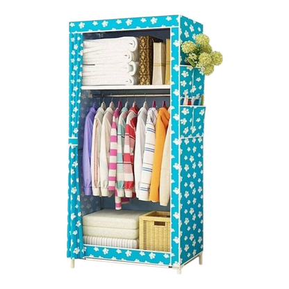 Ropero de tela WACO 8870 color Azul 8870-3