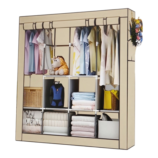 Ropero WACO 8890-2 Beige 165x45x165cm