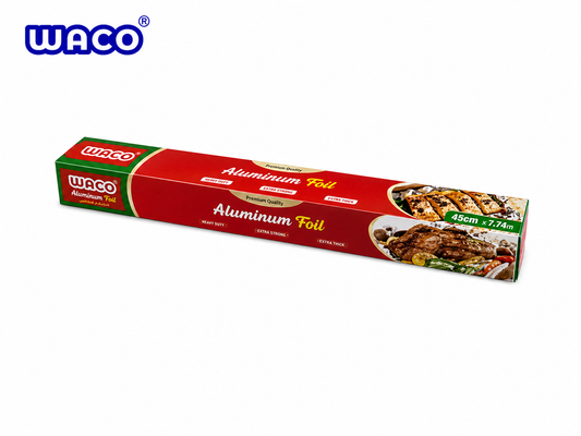 Papel de Aluminio W232 45cm x 7.74m Rollo Resistente