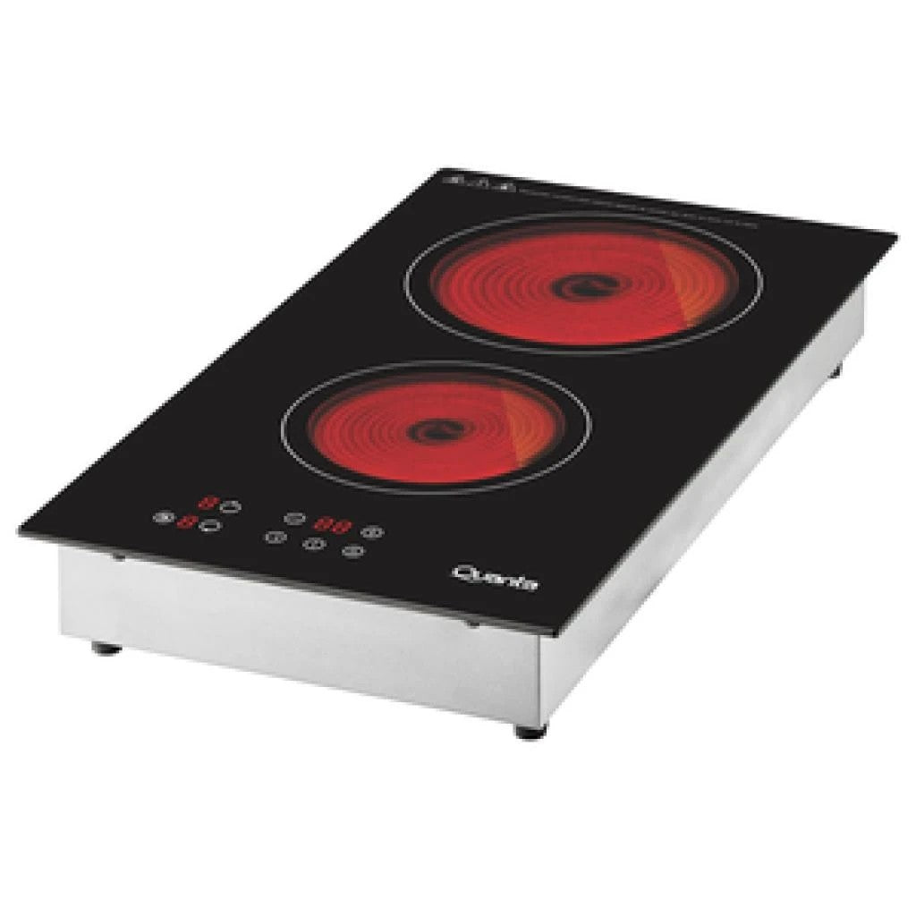 Cocina Eléctrica Infrarroja Quanta QTCEI300 2 Hornallas 3000W 220V