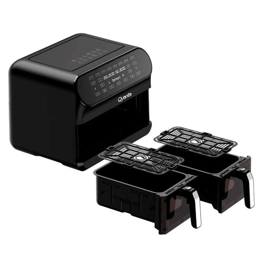 Freidora de Aire Doble Quanta QTAFS80 DueSupreme 8L 2400W 220V