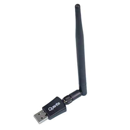 Adaptador Wi-Fi USB Quanta QTAA300 300 Mbps con Antena 5dBi