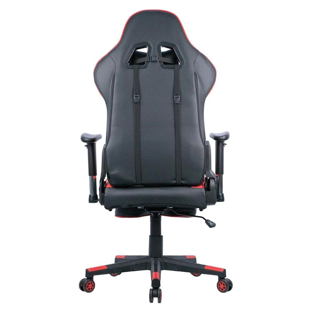 Silla Gamer Quanta QTGC20 Emperor Reclinable 170° Negra y Roja