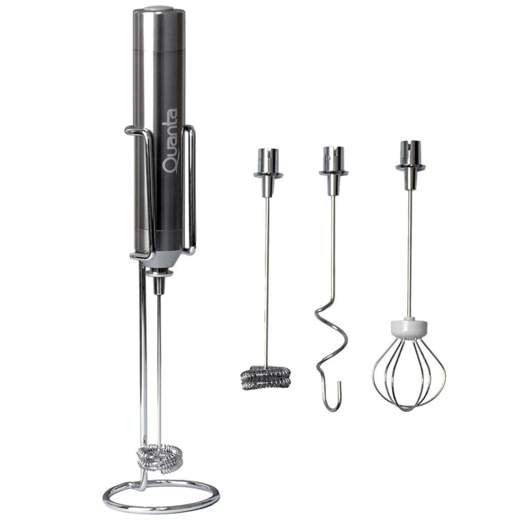 Kit Mini Mixer Pro 3 en 1 Quanta QTMP40 Recargable 4W Inox