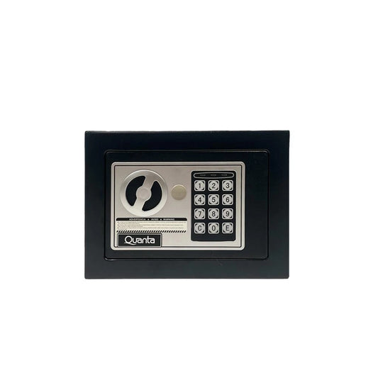 Caja Fuerte Digital con Teclado Quanta QTCFN5 5L con Alarma Negra
