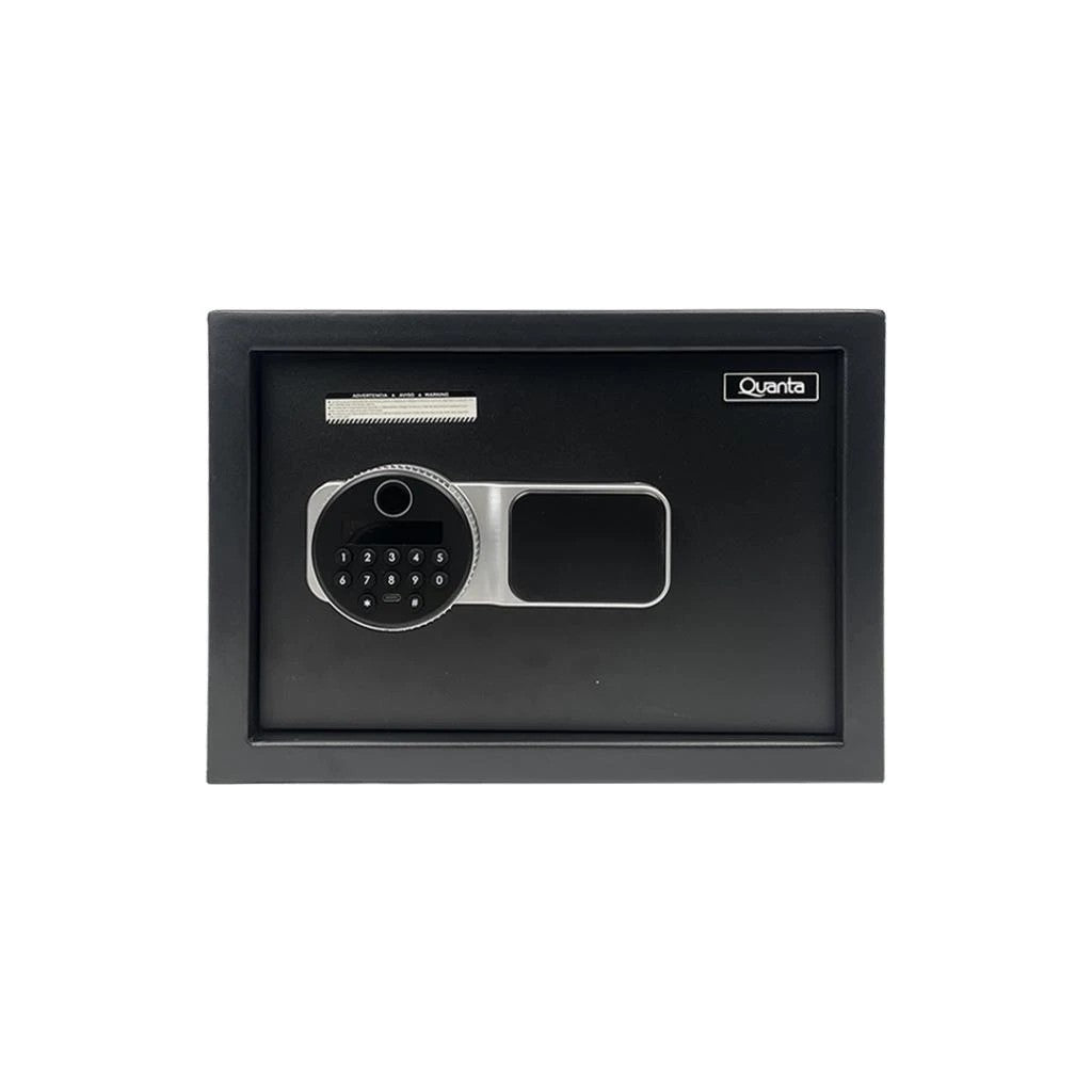 Caja Fuerte Digital con Huella Quanta QTCFB85 8,5L Negra