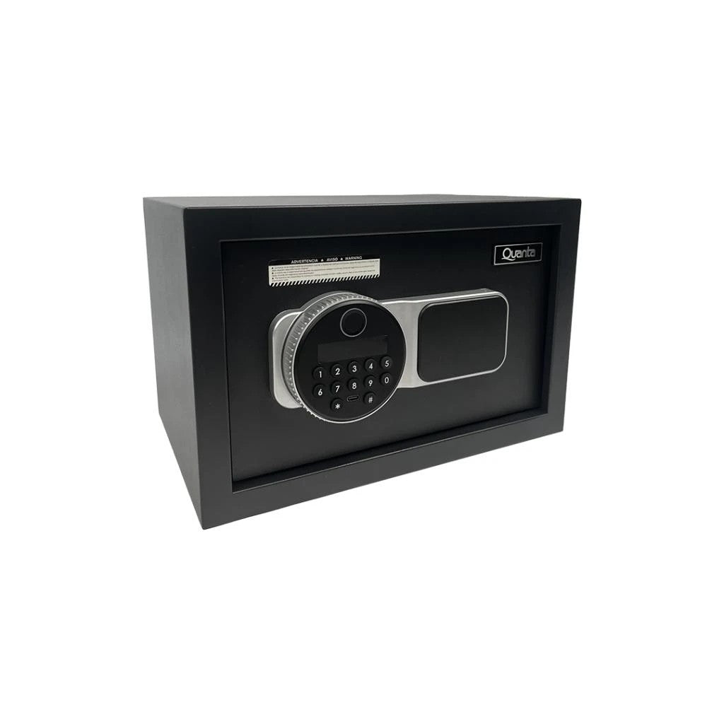 Caja Fuerte Digital con Huella Quanta QTCFB16 16,5L Negra