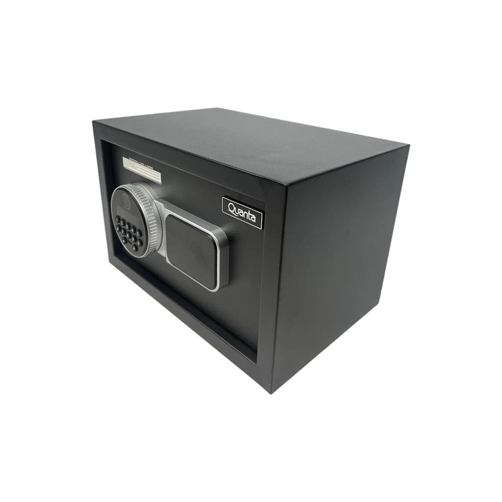 Caja Fuerte Digital con Huella Quanta QTCFB16 16,5L Negra