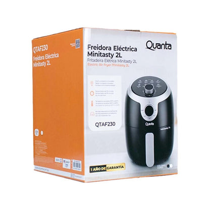 Freidora de Aire Quanta QTAF230 Minitasty 2L 1000W 220V Blanca