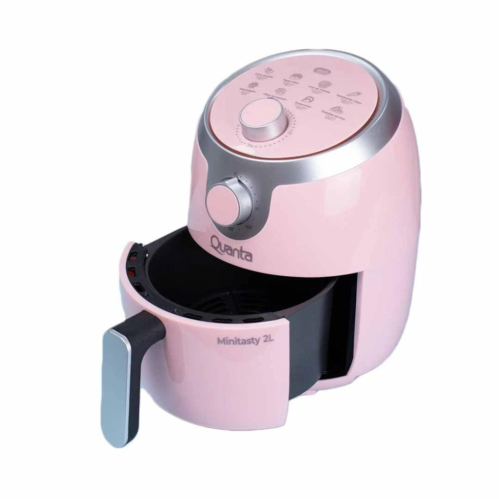 Freidora de Aire Quanta QTAF230 Minitasty 2L 1000W 220V Rosa