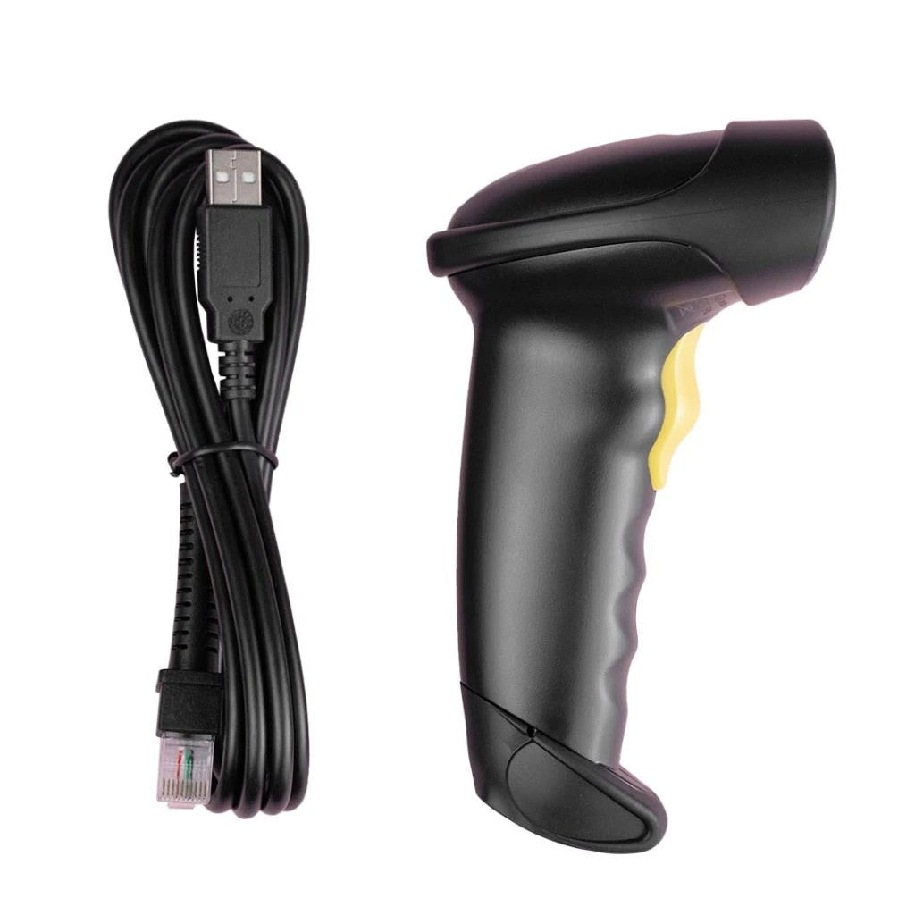 Lector de Código de Barras Quanta QTLCB200 1D con Cable Negro
