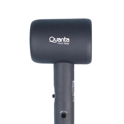 Secador de Cabello Portátil Quanta QTSDCP10 DC 1000W Bivolt Negro