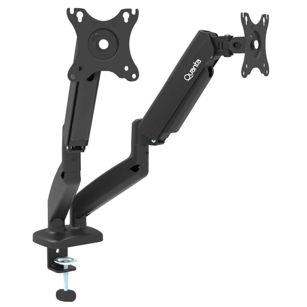 Soporte Articulado para 2 Monitores Quanta QTSAM810 13"-27" 8kg