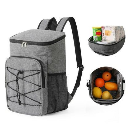 MOCHILA TÉRMICA IMPERMEABLE OXFORD 24 LTS. GRIS