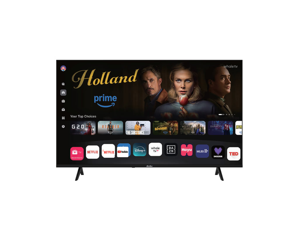 SMART TV KOLKE 43" FULL HD FRAMELESS WHALE OS 43-SMF