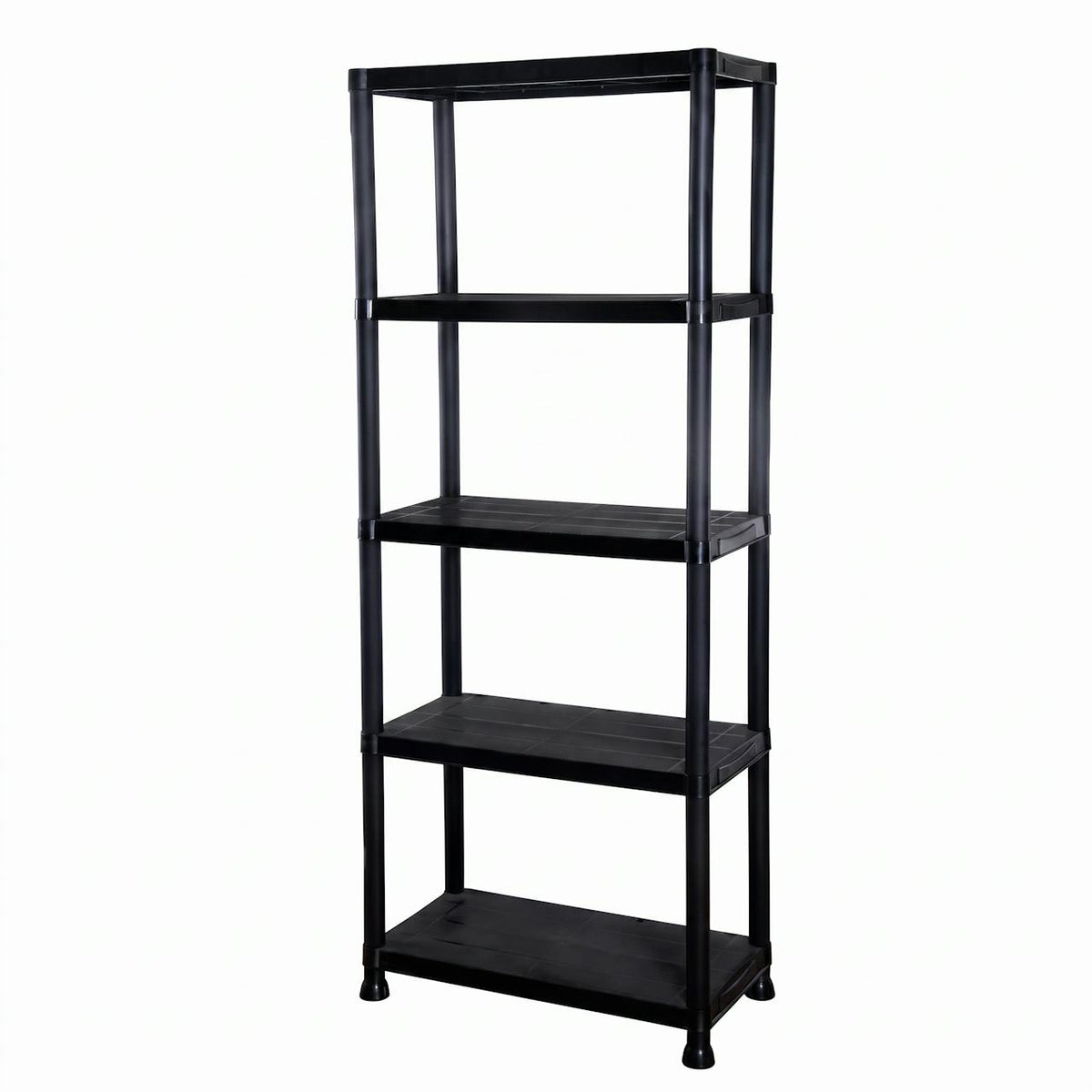 Estantería Organizadora SATE A05-520H Negra 5 Estantes 60x30x173 cm